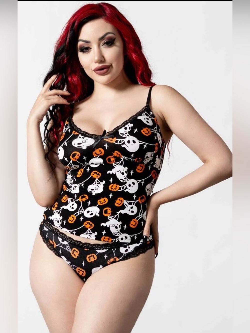 KILLSTAR - Haunted Pumpkin Cami PJs